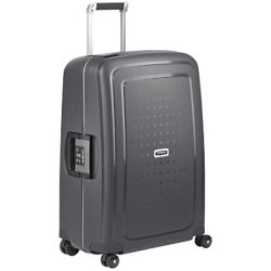 Samsonite S'cure Delux 4-Wheel 75cm Suitcase, Graphite Graphite